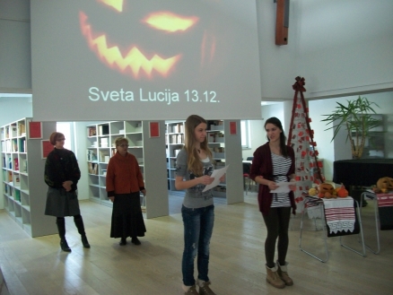 Sveta Lucija u školi