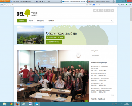 GEL - novi web portal
