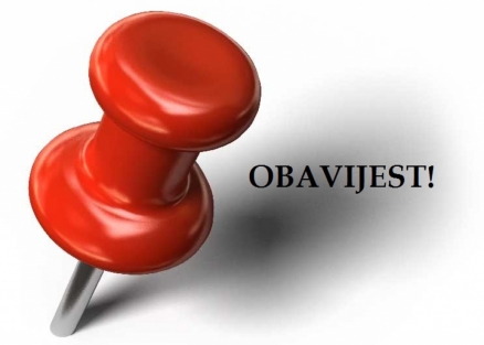 Obavijest učenicima o polasku na natjecanje u Jakšić