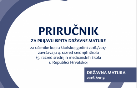 Priručnik za prijavu ispita državne mature