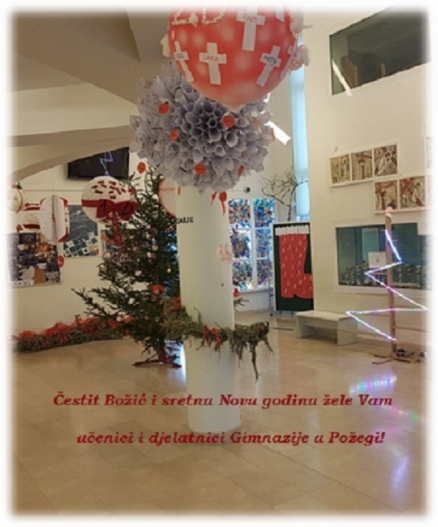 Čestitka učenika i djelatnika škole